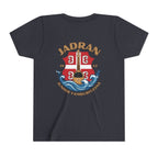 Jadran Junior Tamburitzans Kid Shirt - Tan Lettering & Serbian