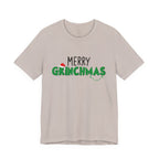 Merry Grinchmas Tee - Unisex Short Sleeve Christmas Shirt