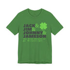 Four Fathers of St. Patrick's Day - Jack & Jim & Johnny & Jameson Graphic T-Shirt