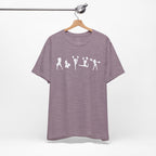 Cheer Poses T-Shirt — Cheerleading Silhouette Tee