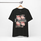 Faith Floral Tee — “Walk by Faith and Not by Sight” Inspirational T‑Shirt