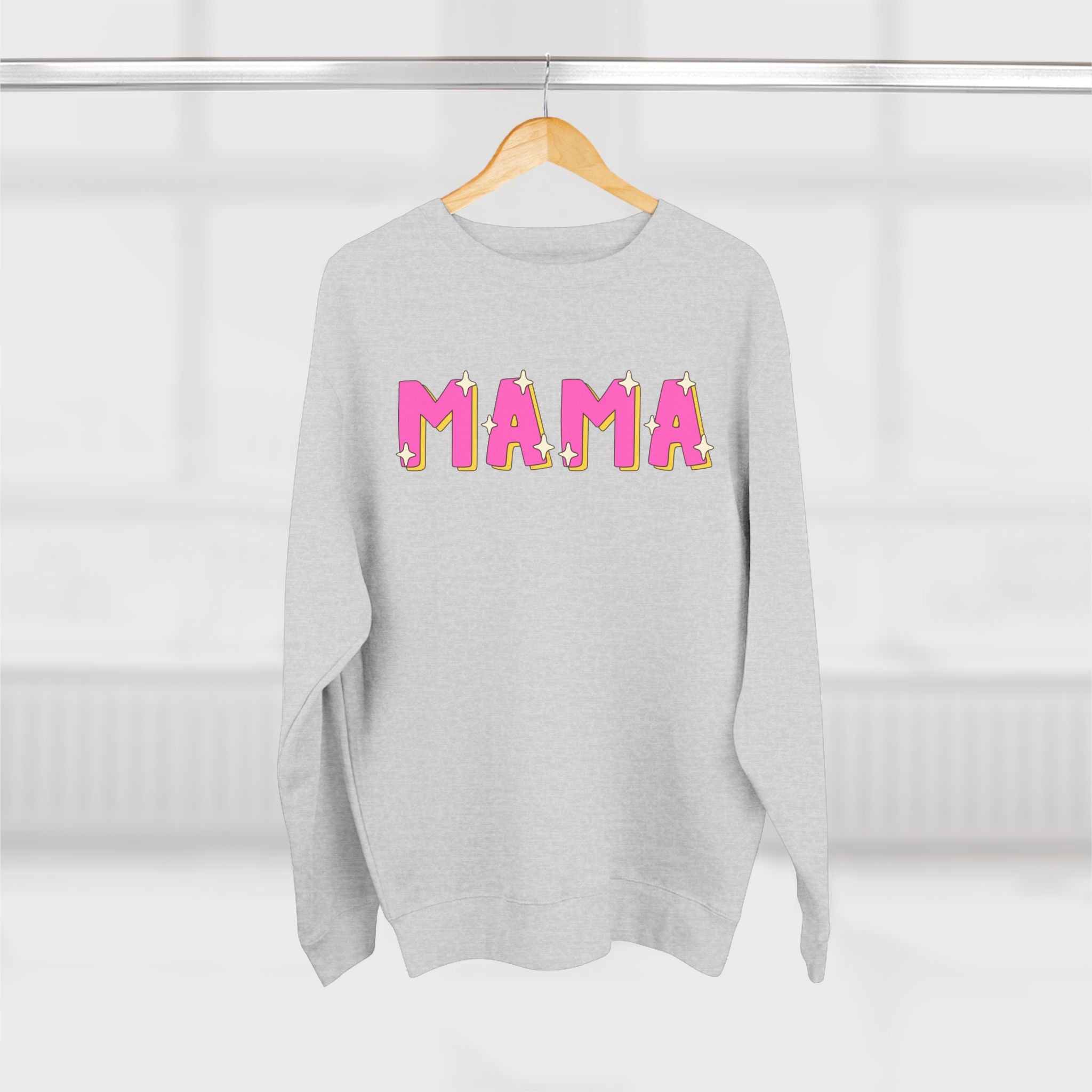 Mama Pink Crewneck Sweatshirt