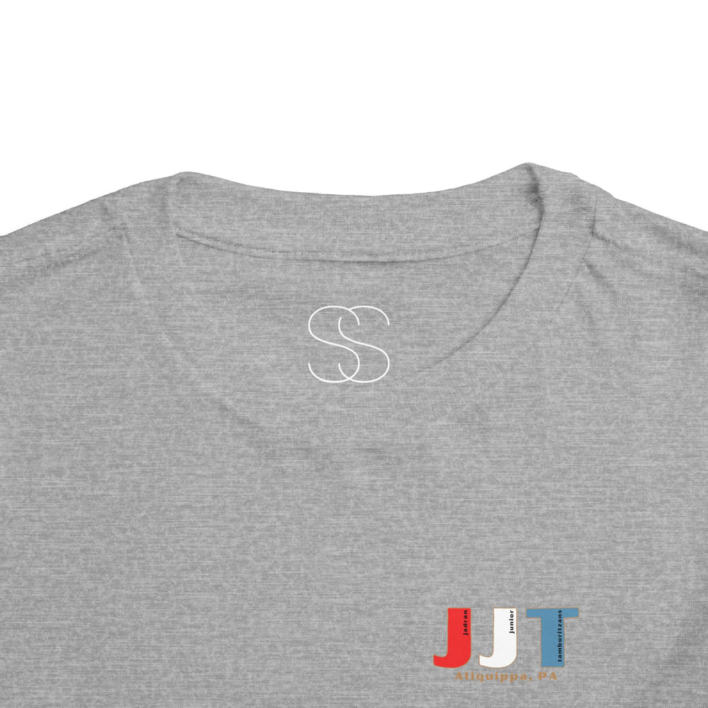 Jadran Junior Tamburitzans Toddler Tee - White and Red Lettering