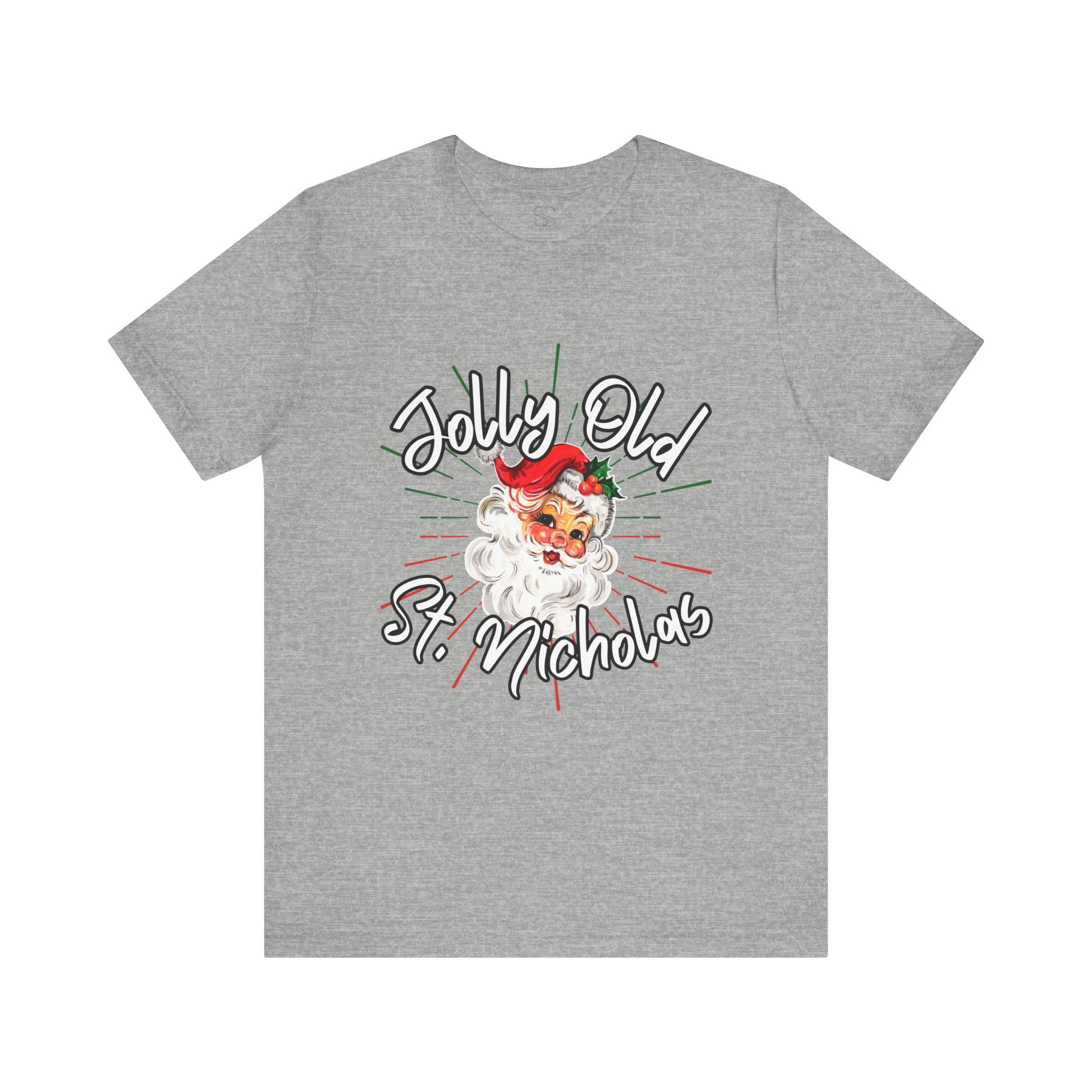 Santa Claus Unisex Tee - Jolly Old St Nicholas