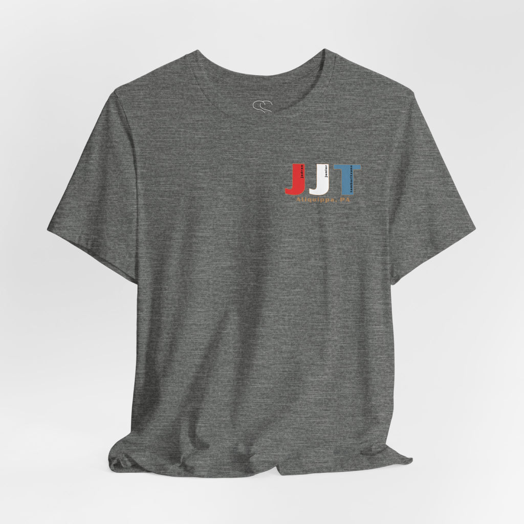 Jadran Junior Tamburitzans Adult T‑Shirt - White and Red Lettering