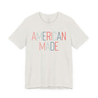 American Made Tee - Retro Red & Blue Graphic T-Shirt