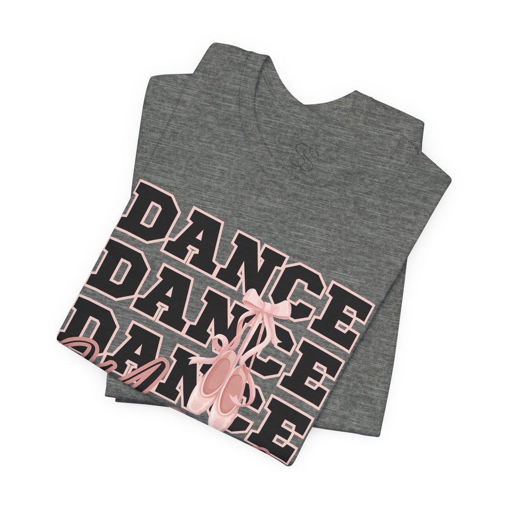 Dance Mom T‑Shirt — Pink Ballet Silhouette Tee