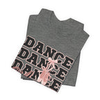 Dance Mom T‑Shirt — Pink Ballet Silhouette Tee