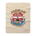 Jadran Junior Tamburitzans Sherpa Fleece Blanket - Serbian Logo