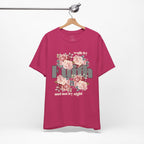 Faith Floral Tee — “Walk by Faith and Not by Sight” Inspirational T‑Shirt