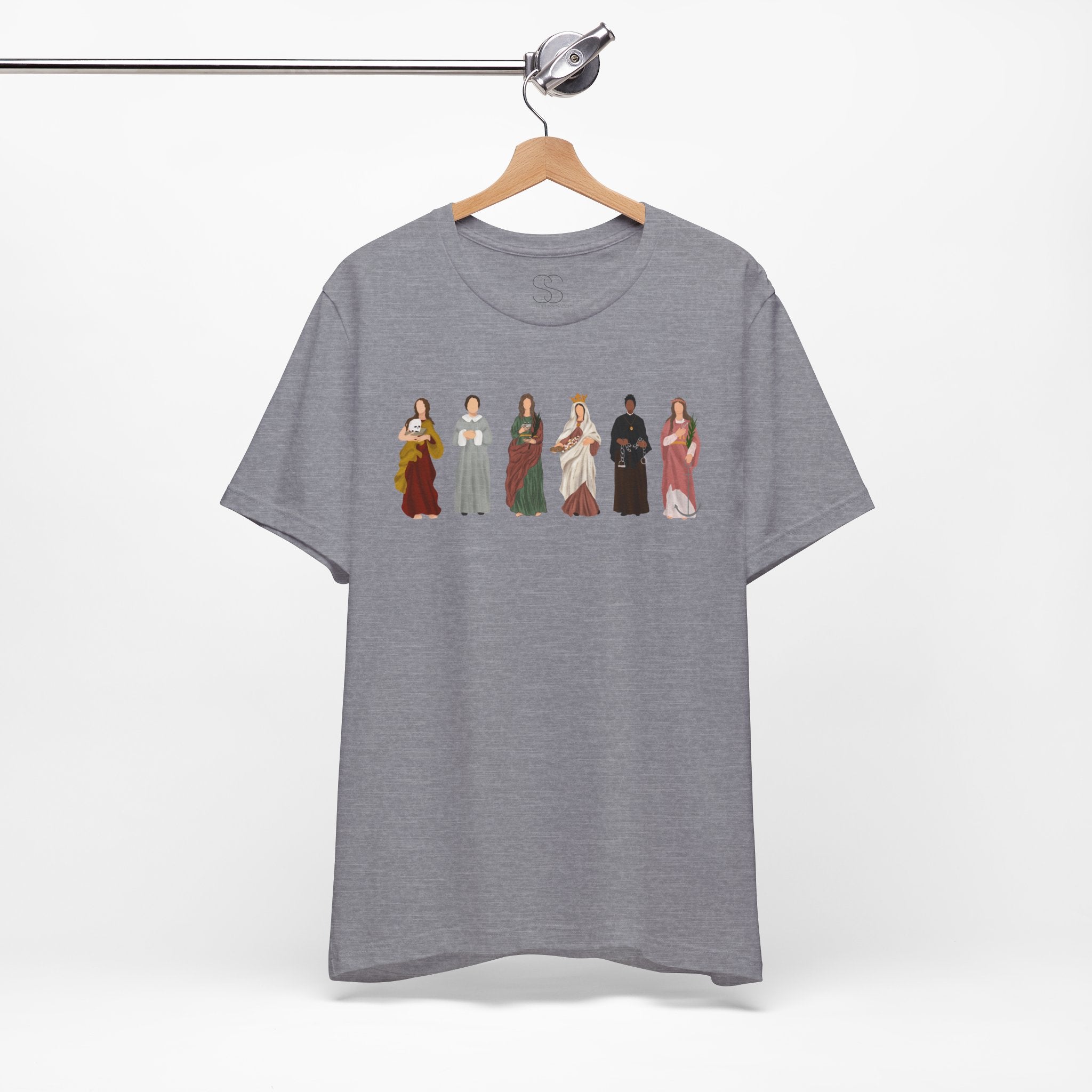 Holy Women Figures Illustration T-Shirt - Saints