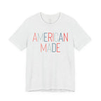 American Made Tee - Retro Red & Blue Graphic T-Shirt