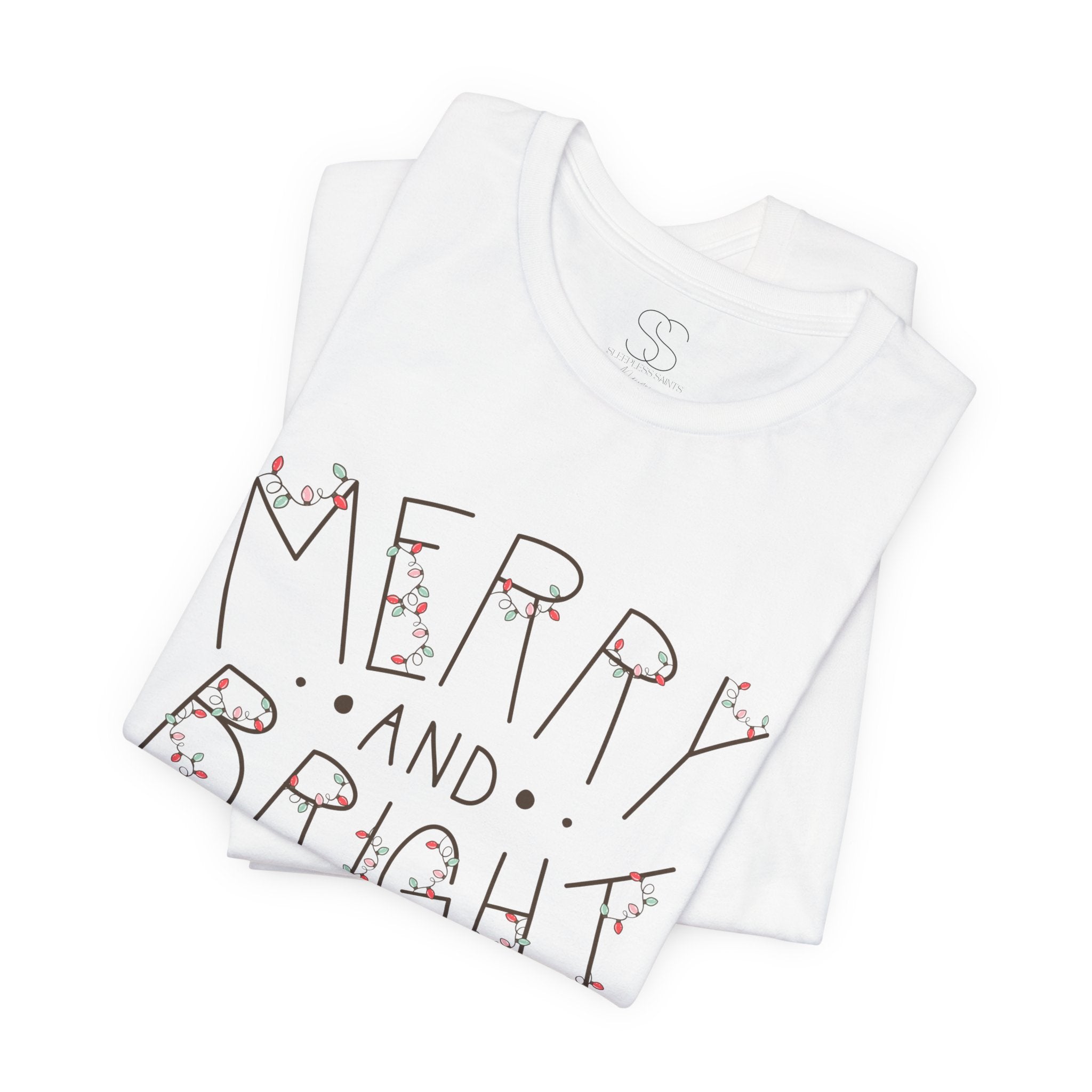Merry and Bright Christmas Tee