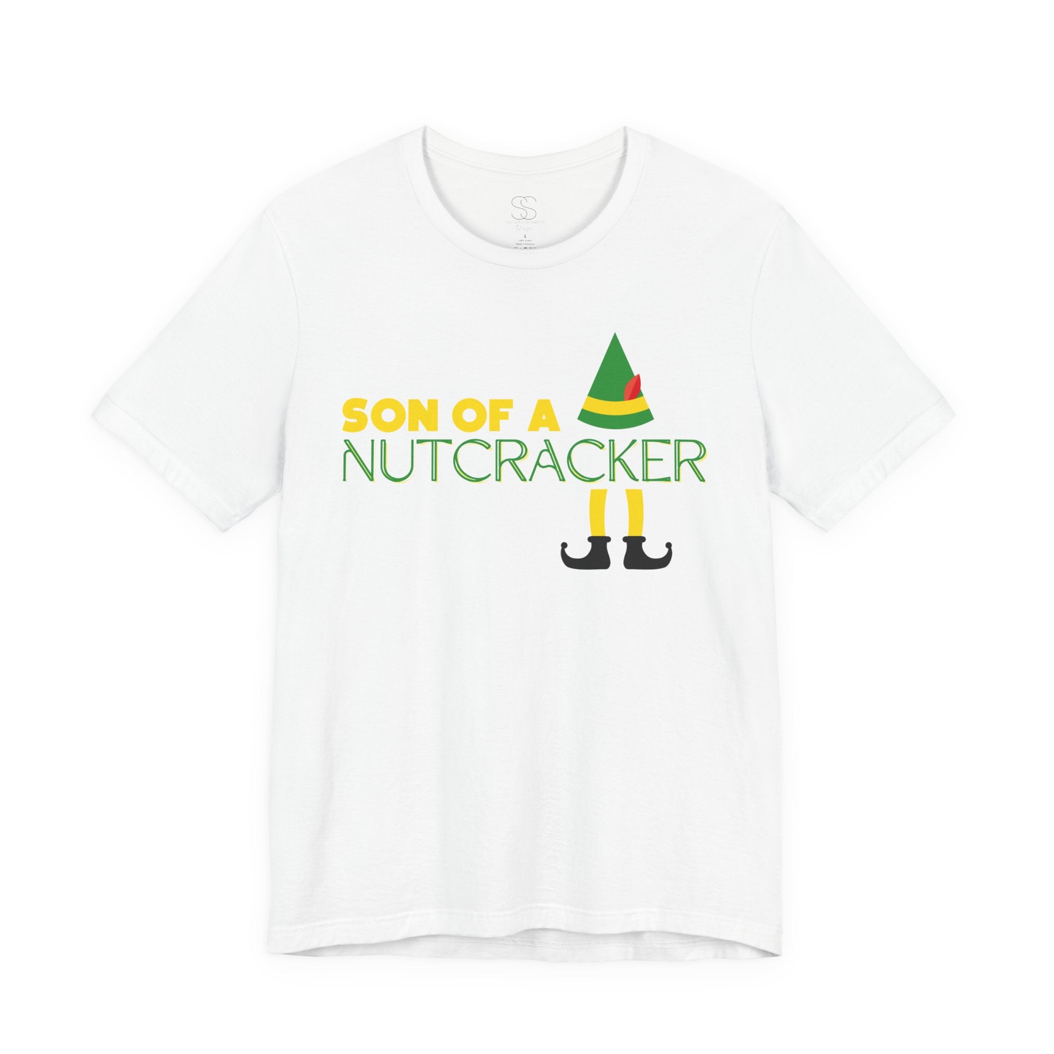 Son of a Nutcracker Christmas Tee — Funny Elf Holiday T-Shirt