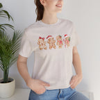 Cute Gingerbread Friends Christmas Tee — Holiday Cookie Crew T-Shirt