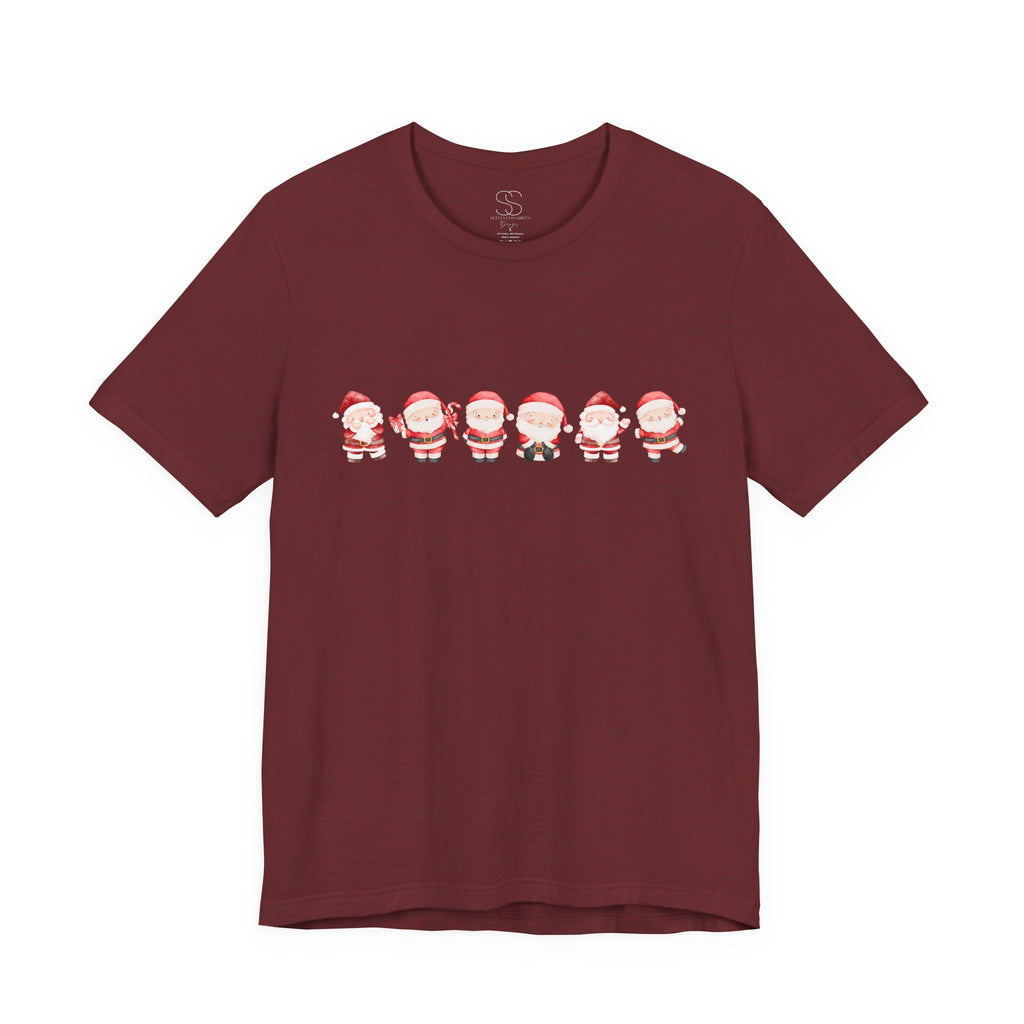 Santa Santa Santa! Unisex Jersey Short Sleeve Tee