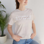 Skincare Graphic Tee — Own Your Glow Script Logo T-Shirt