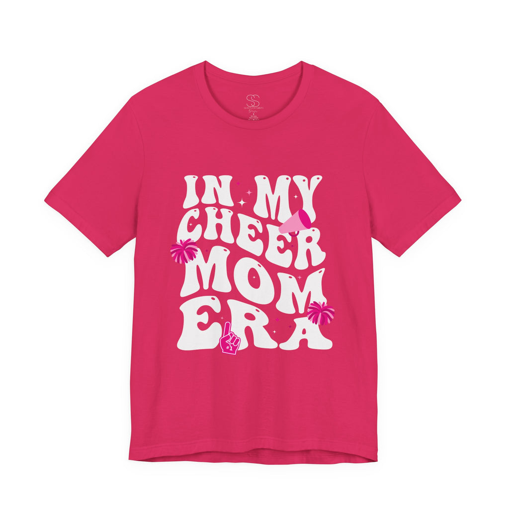 Cheer Mom Era T-Shirt – "In My Cheer Mom Era" Pom-Pom Tee