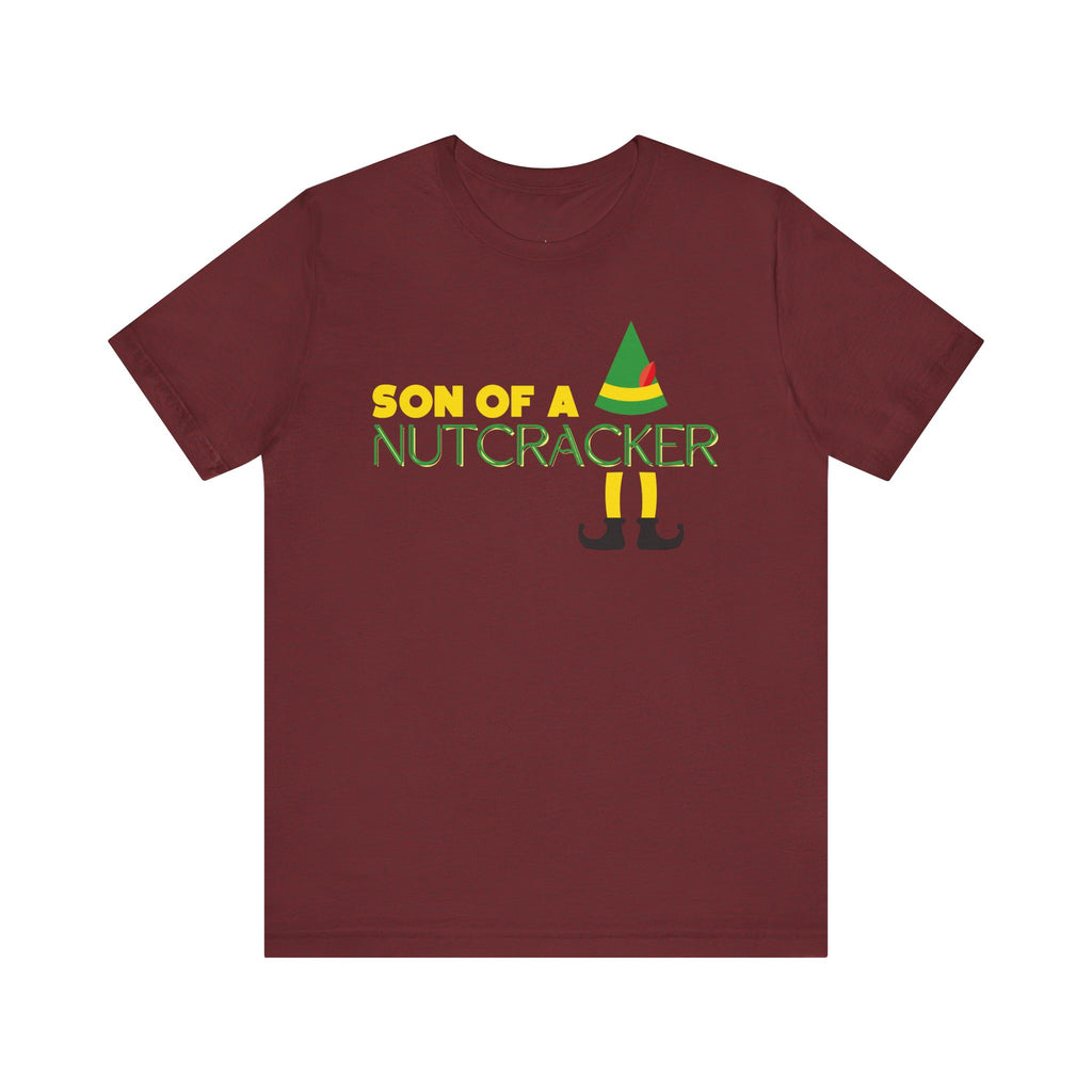Son of a Nutcracker Christmas Tee — Funny Elf Holiday T-Shirt