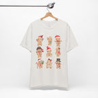 Christmas Gingerbread Characters Tee – Cute Holiday Cookie Shirt