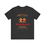 Gingerbread Bakery T‑Shirt – "Mrs. Claus' Gingerbread Bakery" Holiday Tee