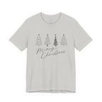 Merry Christmas Minimal Tree Tee