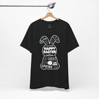 Easter Bunny Typography Tee — "Happy Easter" Spring Graphic T-Shirt