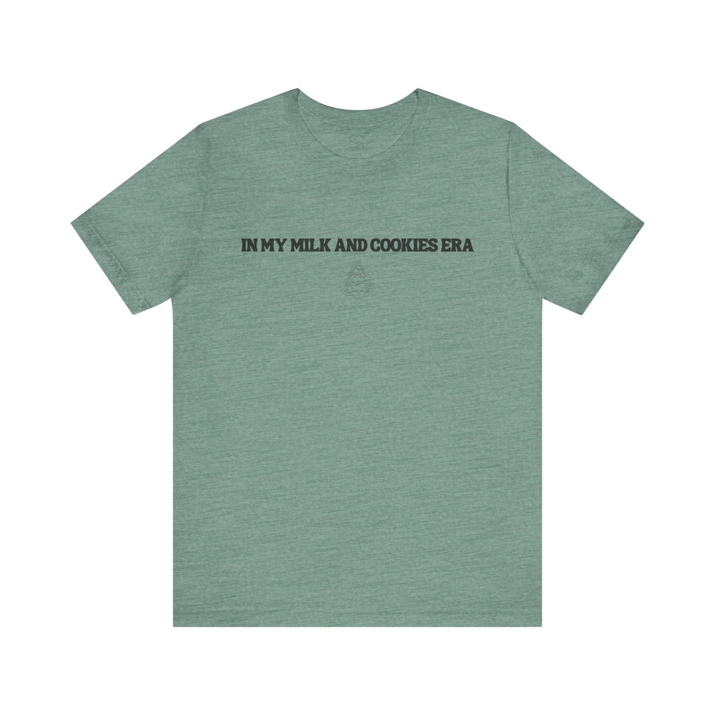 In My Milk and Cookie Era Embroidered Tee