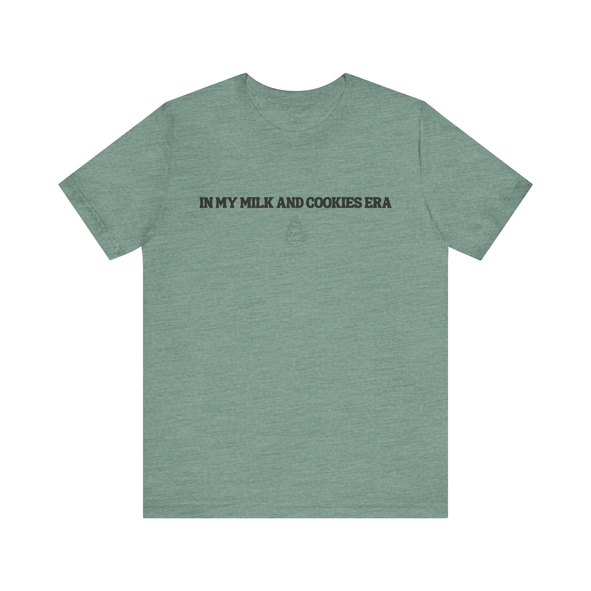 In My Milk and Cookie Era Embroidered Tee