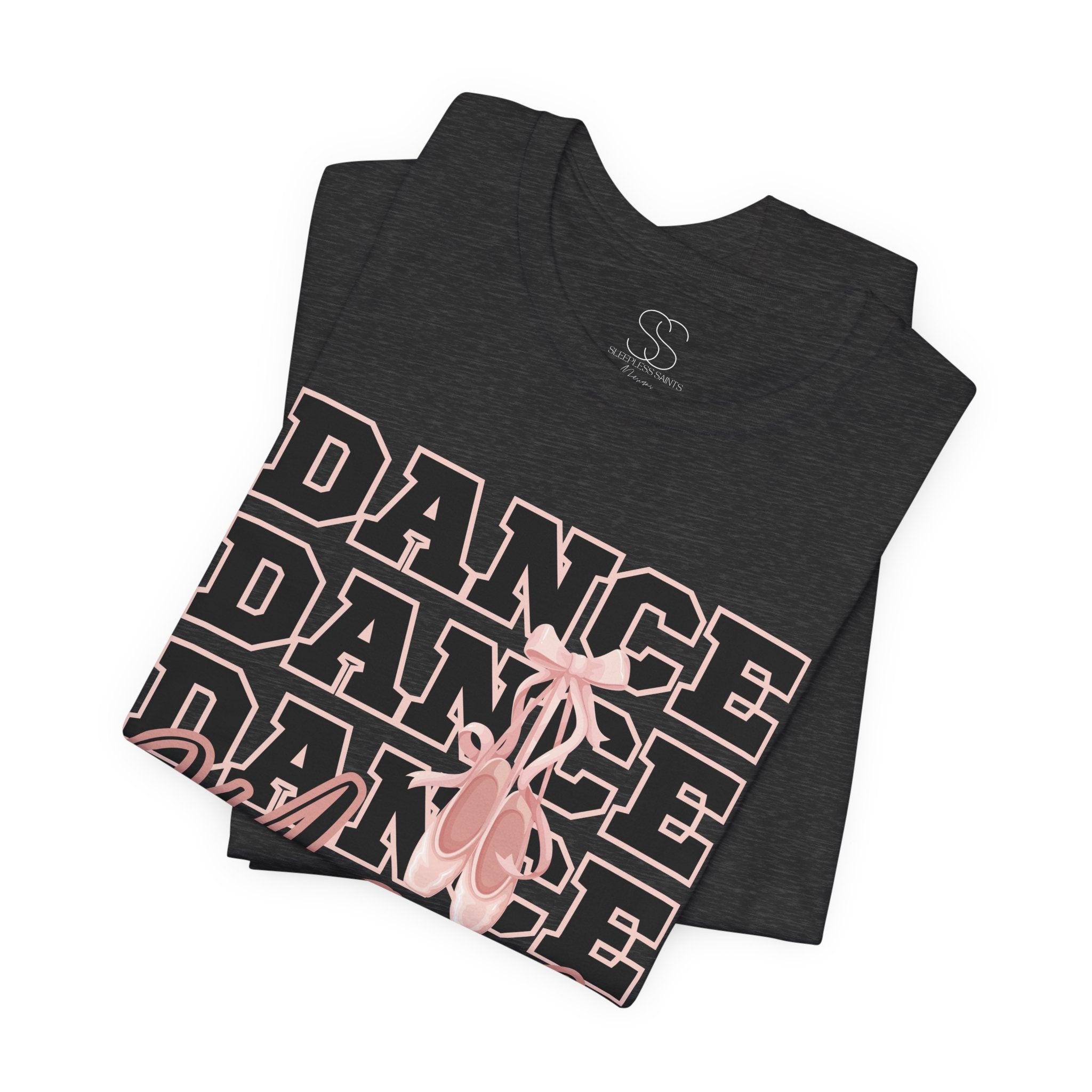 Dance Mom T‑Shirt — Pink Ballet Silhouette Tee