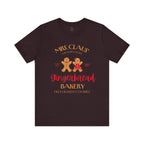 Gingerbread Bakery T‑Shirt – "Mrs. Claus' Gingerbread Bakery" Holiday Tee