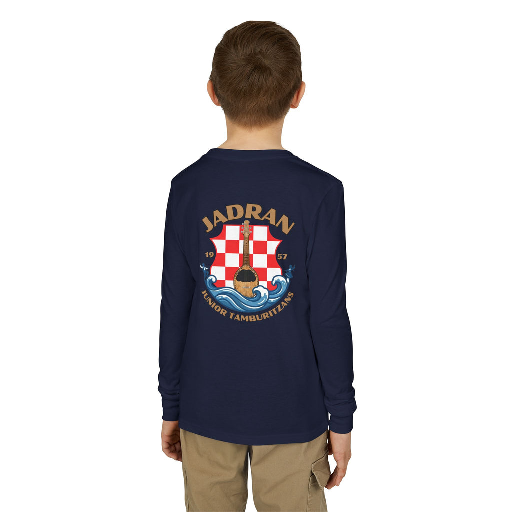 Jadran Junior Tamburitzans Youth Long Sleeve Tee