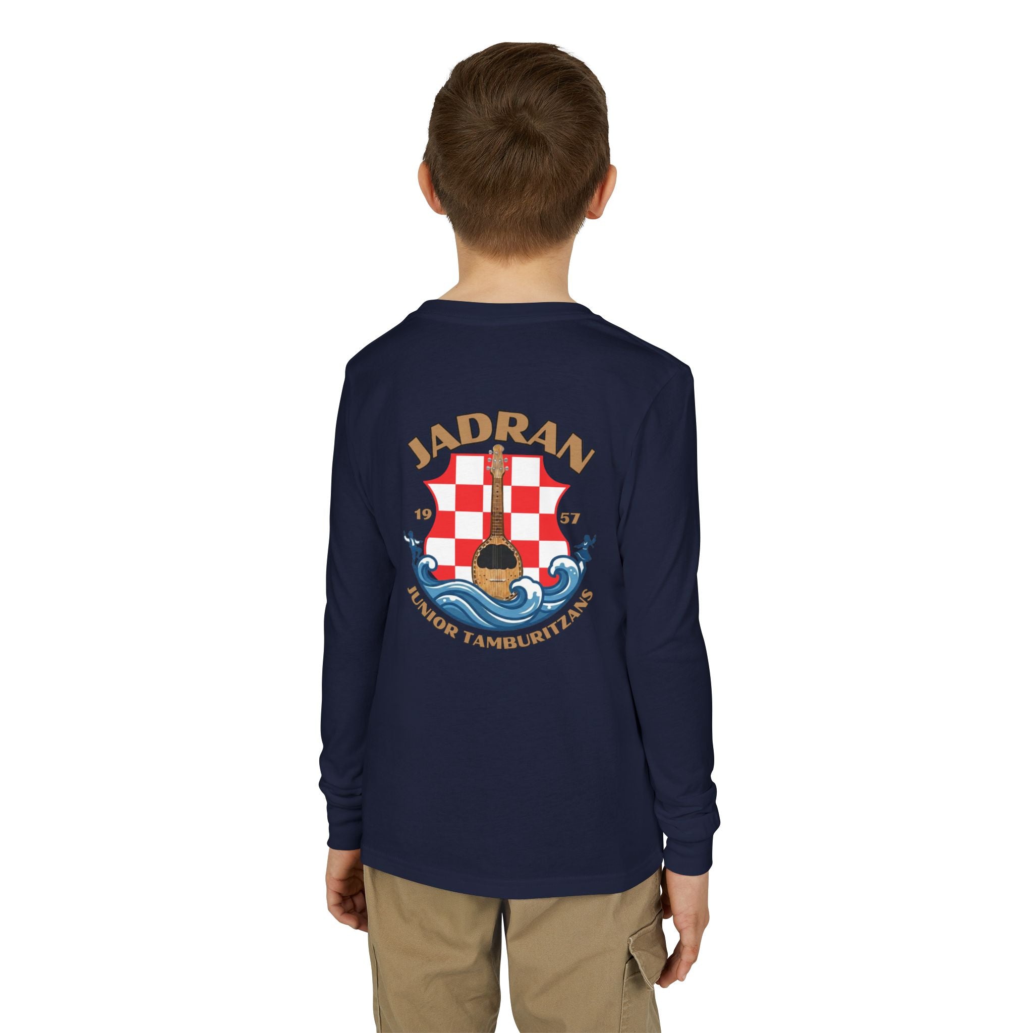 Jadran Junior Tamburitzans Youth Long Sleeve Tee