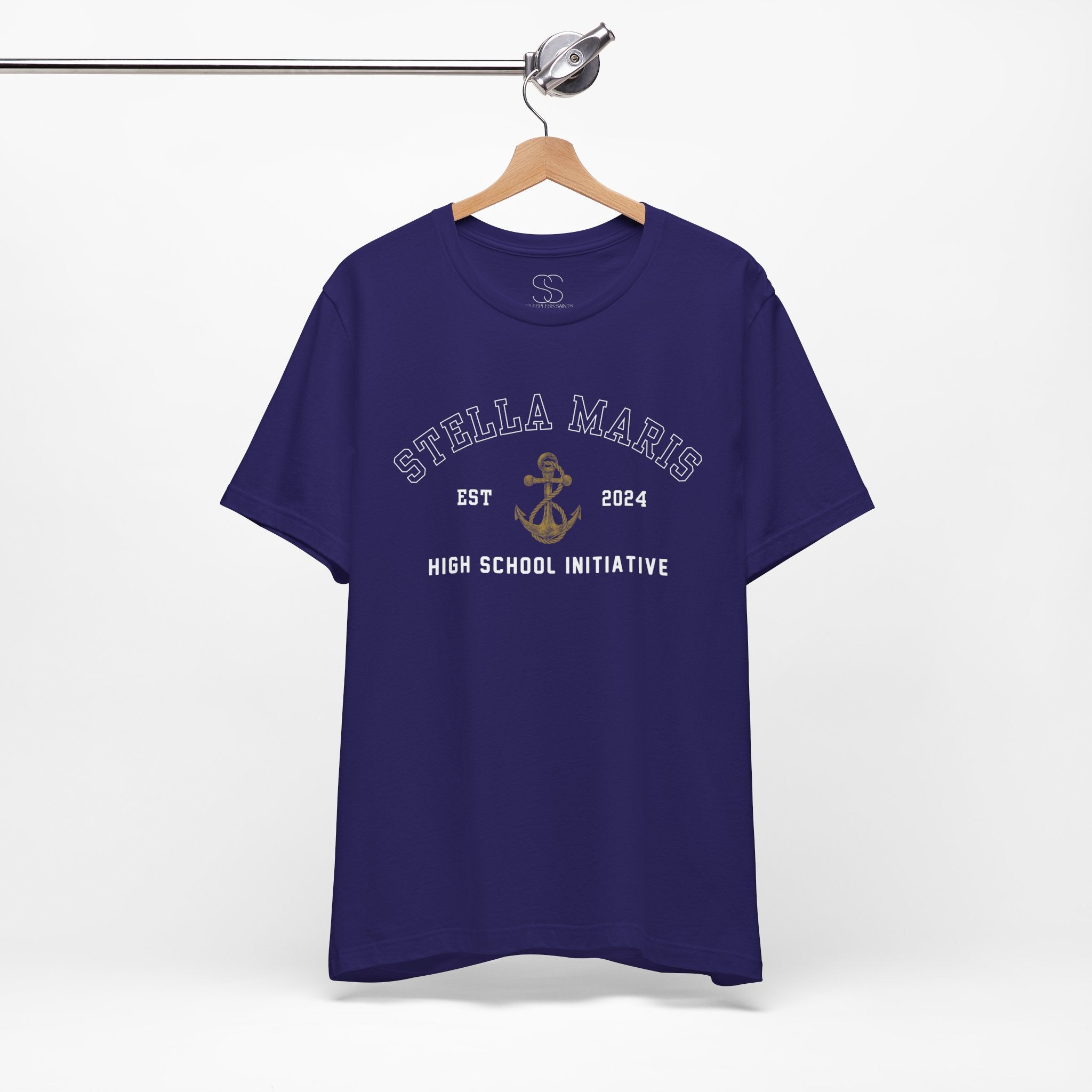 Stella Maris High School T‑Shirt — Anchor Logo (Est. 2024)