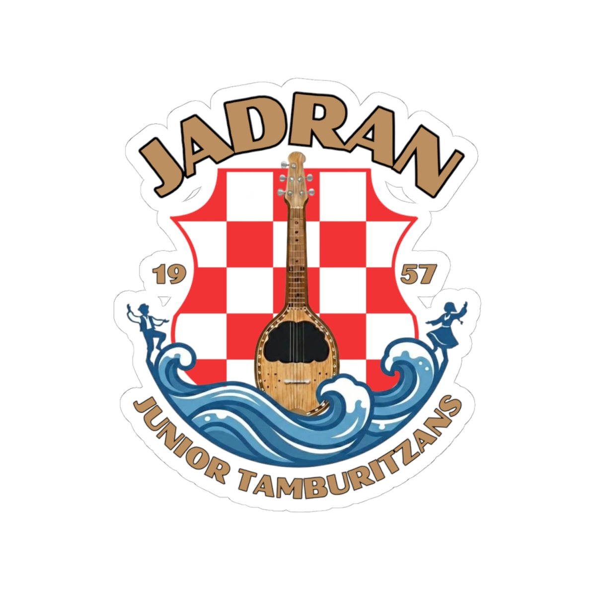 Jadran Junior Tamburitzans Sticker