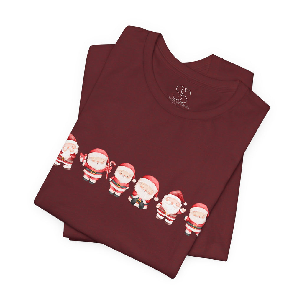 Santa Santa Santa! Unisex Jersey Short Sleeve Tee