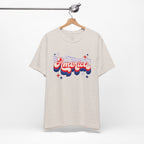 America Retro Graphic Tee - Patriotic 4th of July T-Shirt