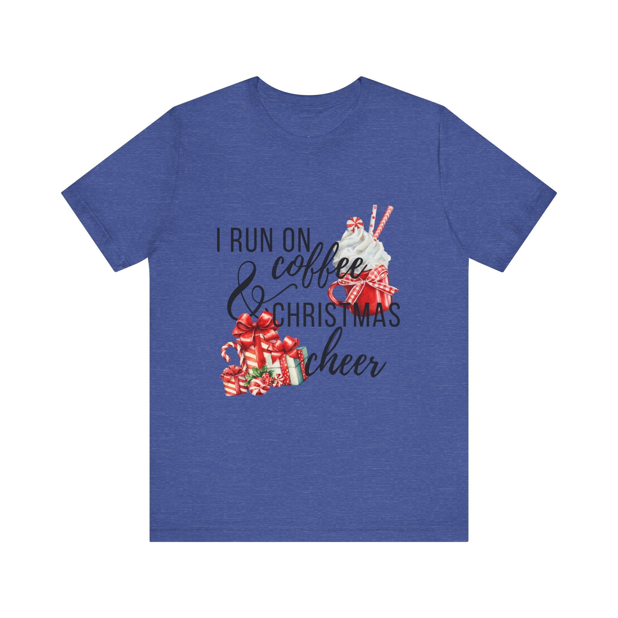 I Run on Coffee & Christmas Cheer Tee