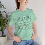Merry and Bright Christmas Tee