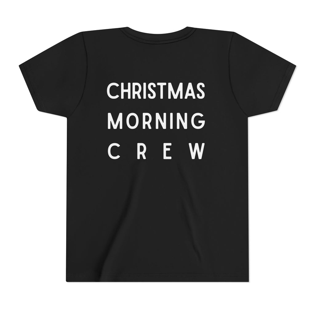 Youth Tee — "Christmas Morning Crew" Holiday Kids T-Shirt