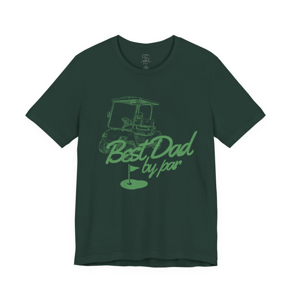 Best Dad by Par Golf T‑Shirt — Father’s Day Golfing Tee