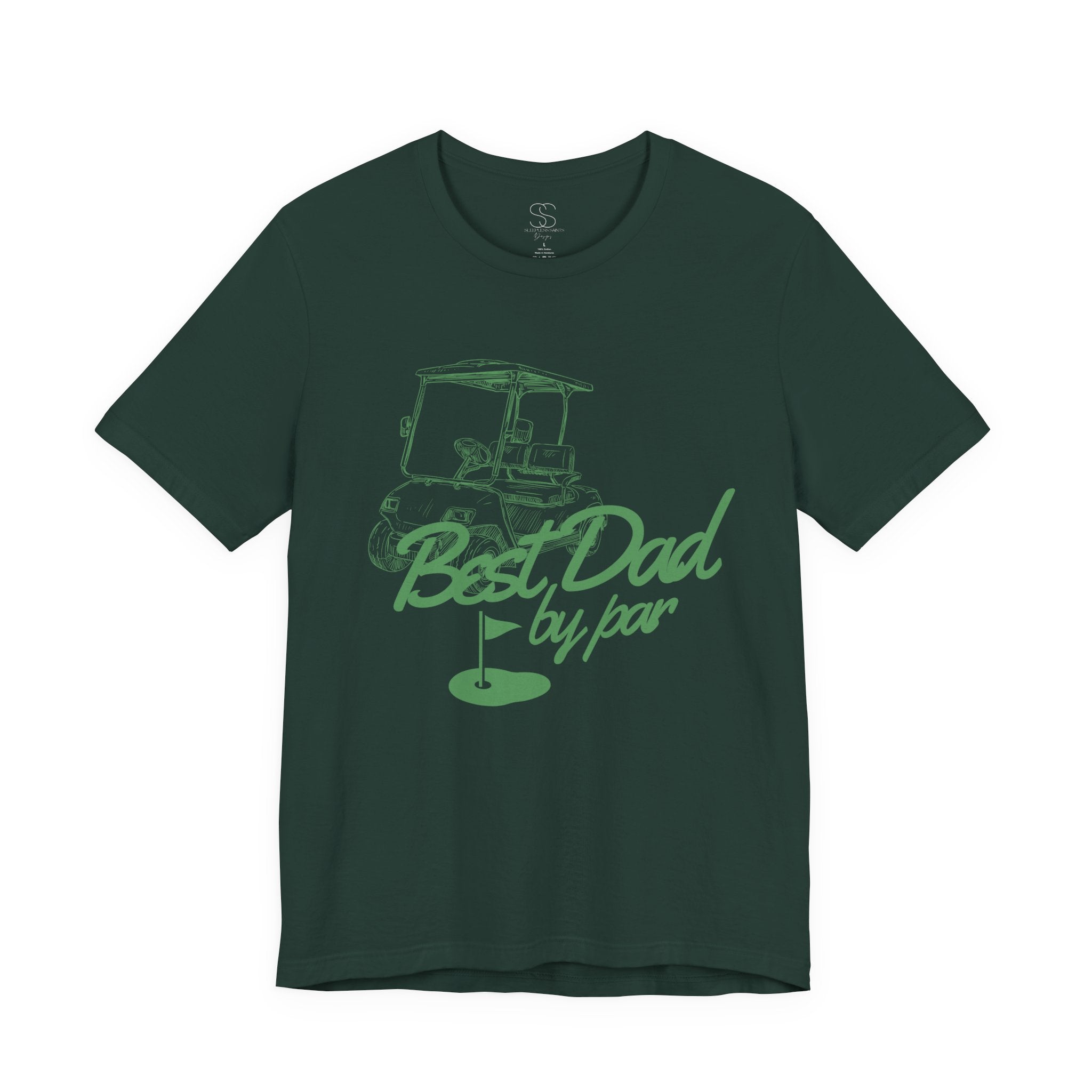 Best Dad by Par Golf T‑Shirt — Father’s Day Golfing Tee