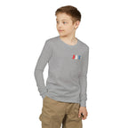 Jadran Junior Tamburitzans Youth Long Sleeve Tee - Serbian Logo