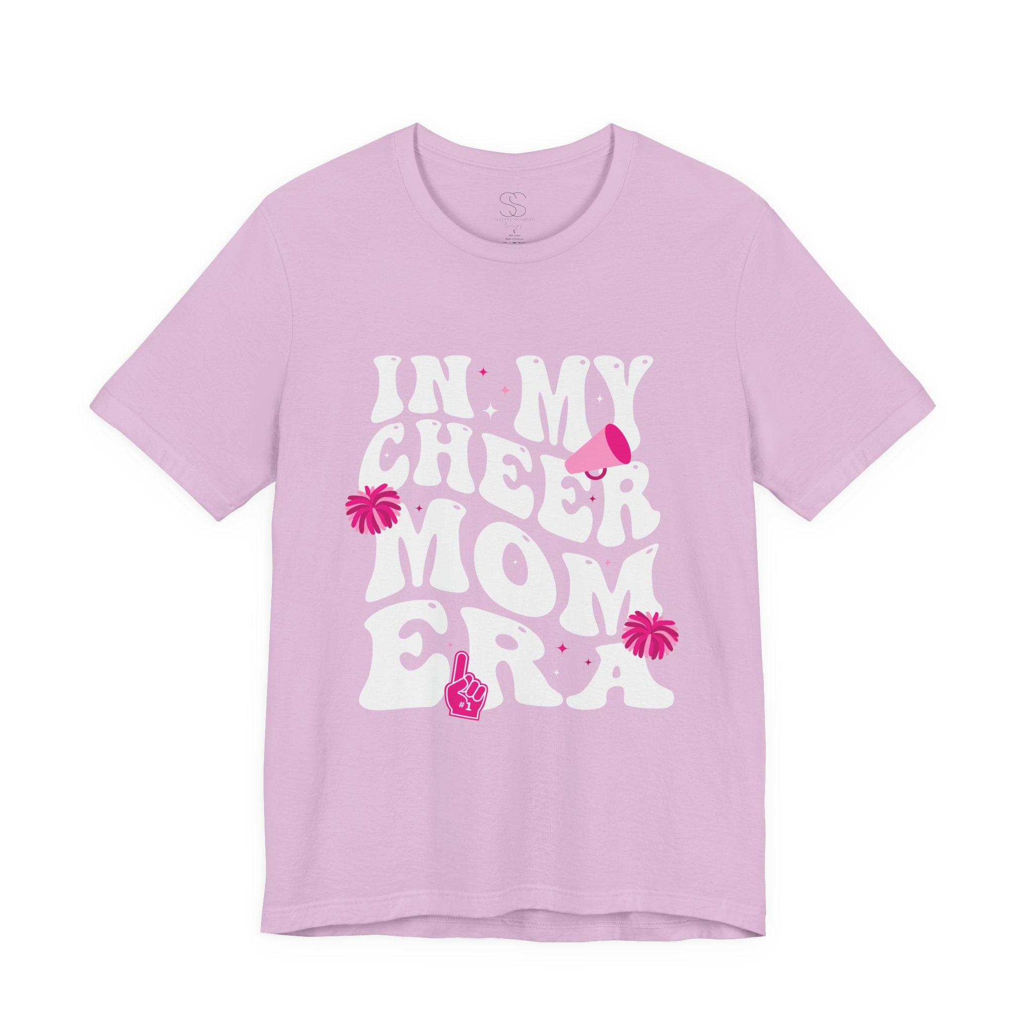 Cheer Mom Era T-Shirt – "In My Cheer Mom Era" Pom-Pom Tee