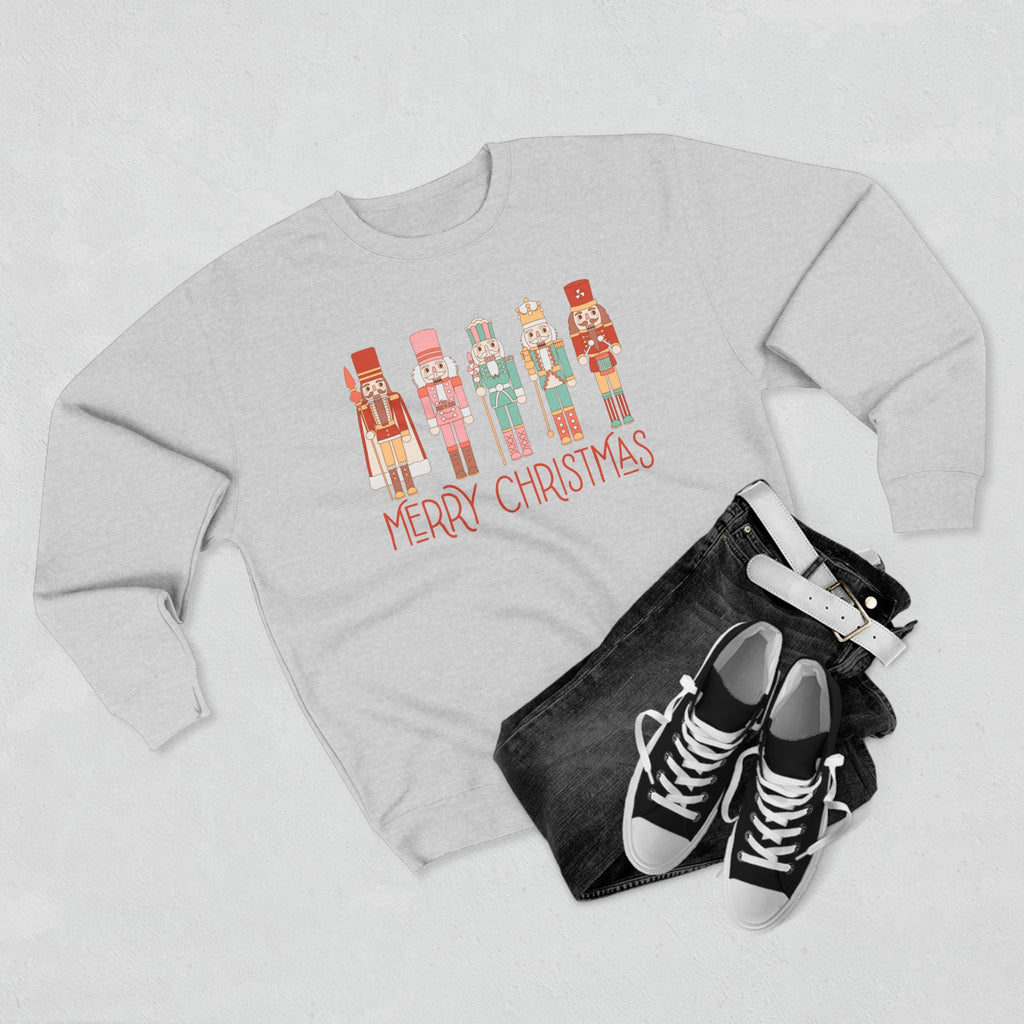 Merry Christmas Nutcracker Crewneck Sweatshirt