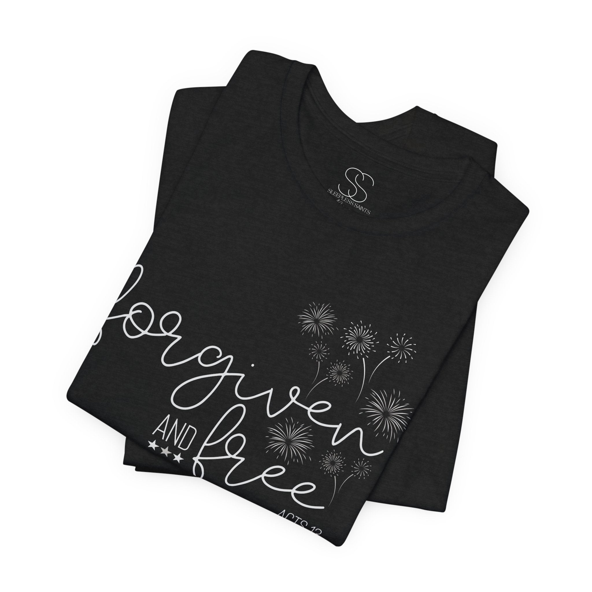 Forgiven and Free T-Shirt - Christian Faith Tee (Acts 13)