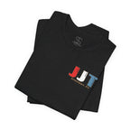 Jadran Junior Tamburitzans Adult T‑Shirt - White and Red Lettering