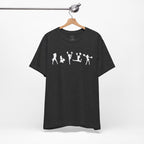 Cheer Poses T-Shirt — Cheerleading Silhouette Tee