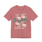 Faith Floral Tee — “Walk by Faith and Not by Sight” Inspirational T‑Shirt