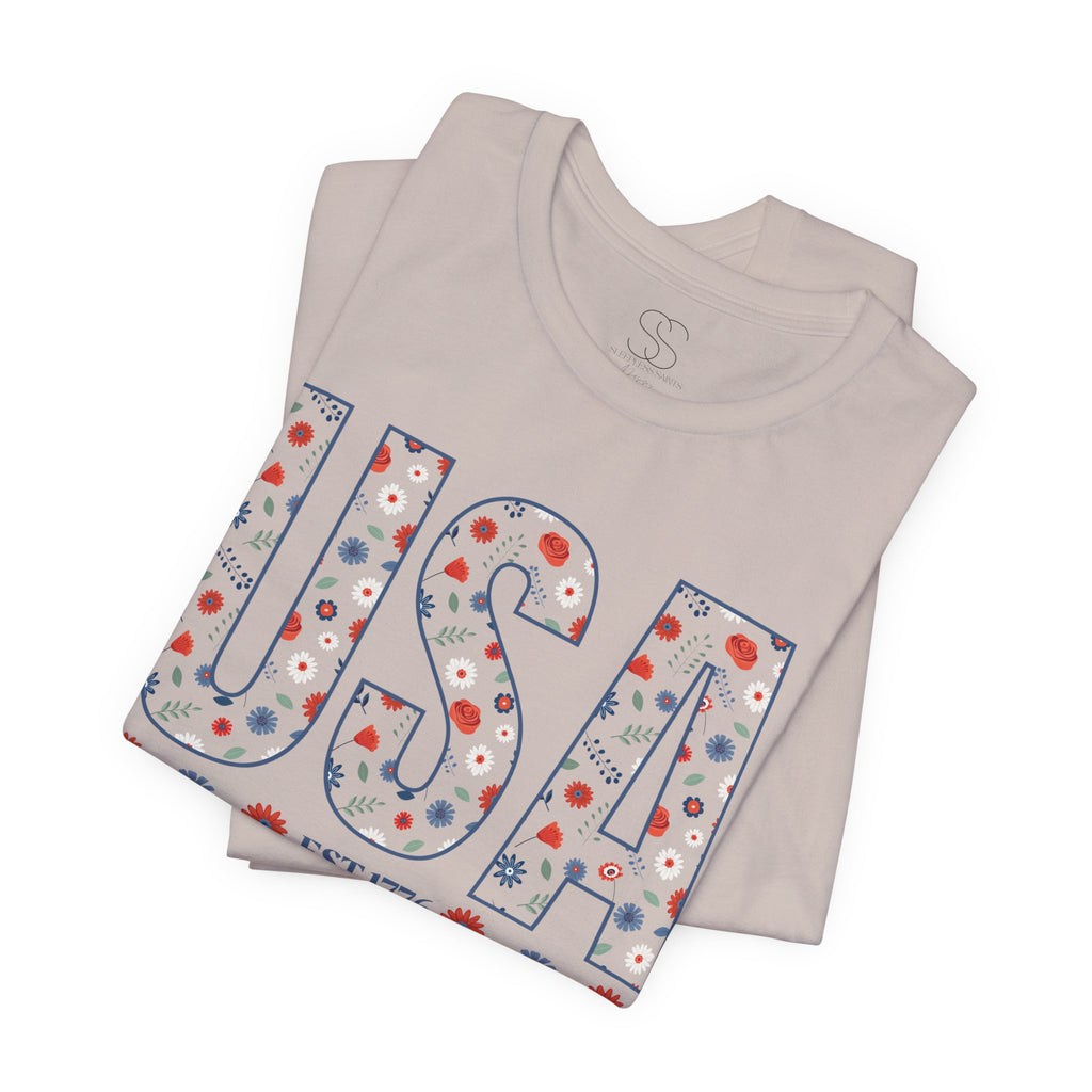 USA Unisex Jersey Short Sleeve Tee